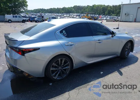2021 Lexus Is 350 F Sport из США, поврежденный, VIN JTHGZ1B26M5042351